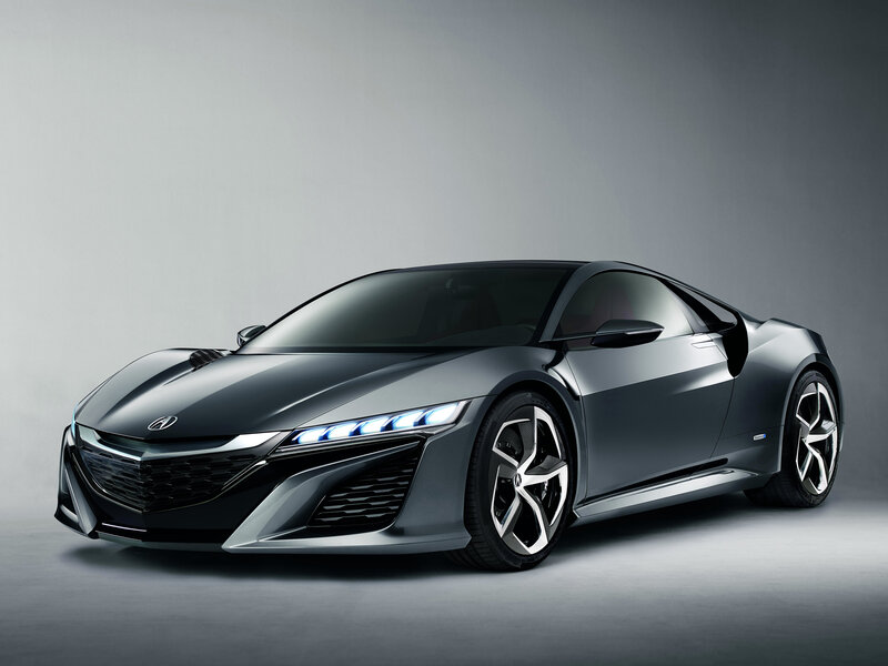 Acura NSX Concept Car — Gray