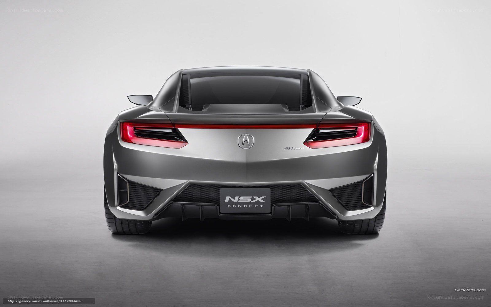 Acura NSX Concept rear view