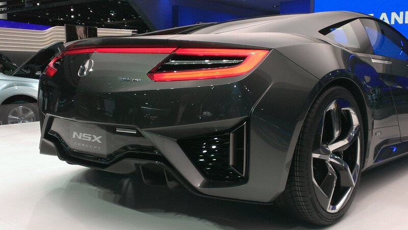 Acura NSX Concept rear view