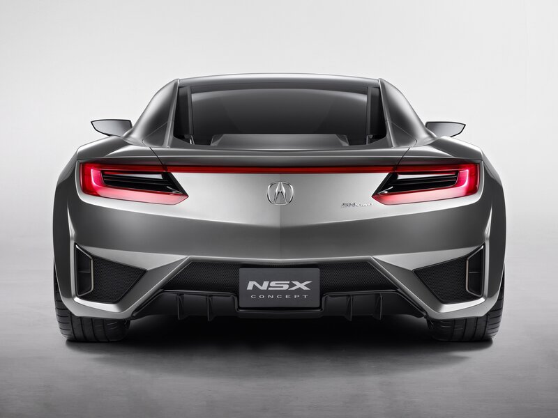 Acura NSX Concept rear view