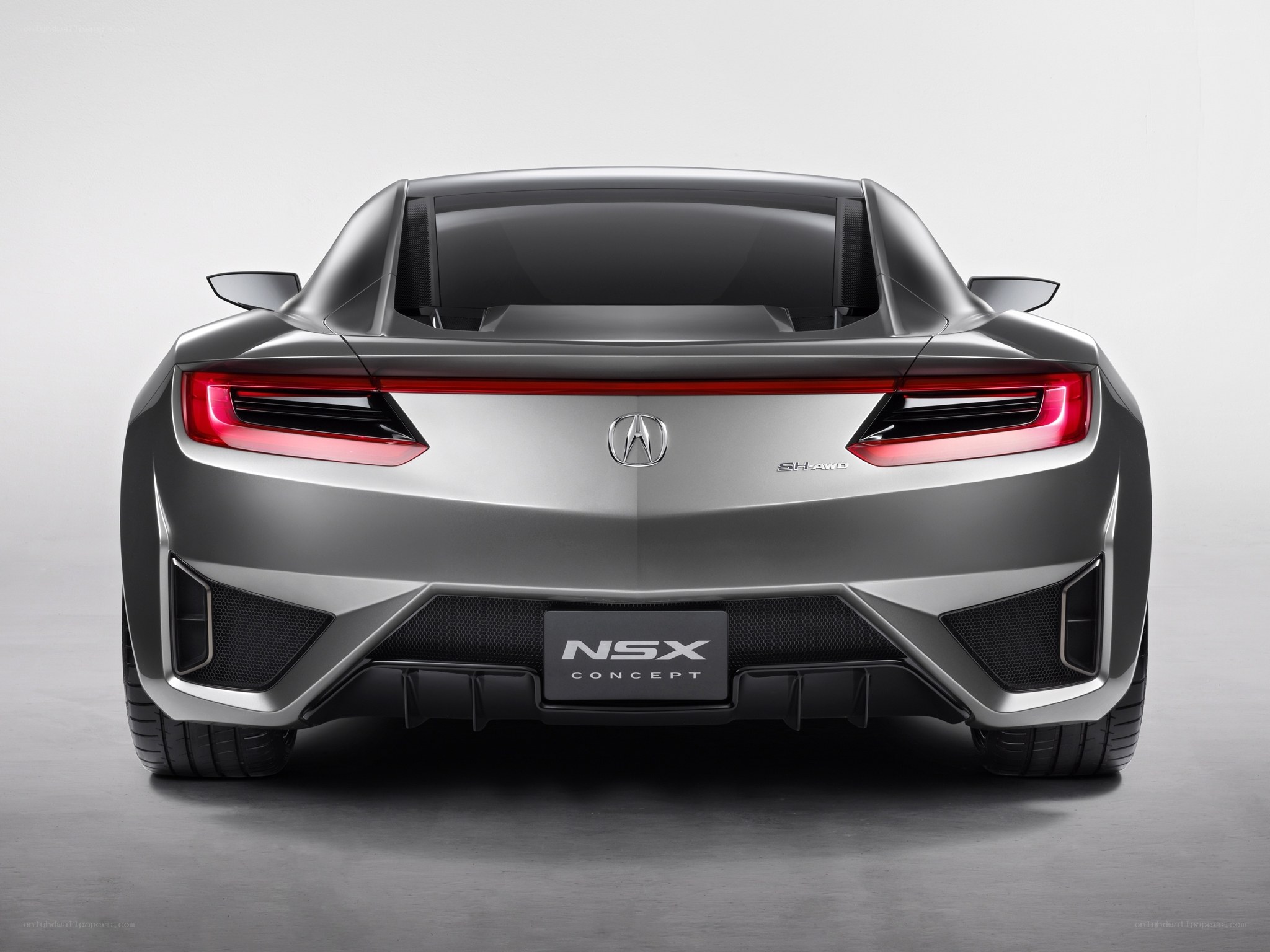 Acura NSX Concept rear view