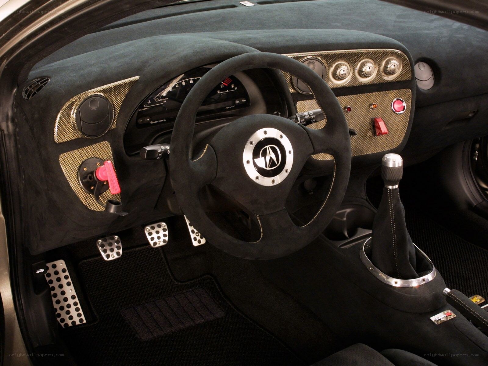 Acura NSX interior cockpit