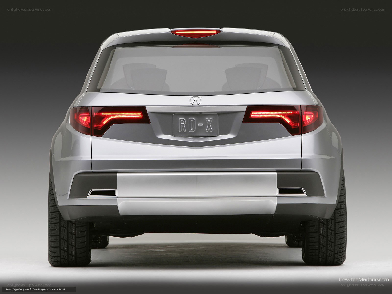Acura RD-X concept rear view