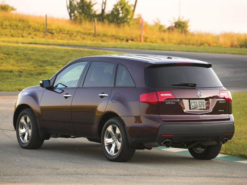 Acura RDX on a racetrack