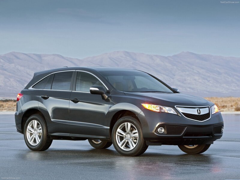 Acura RDX SUV in desert