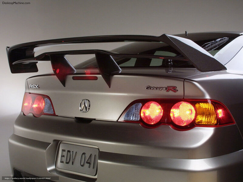Acura RSX Concept R rear view