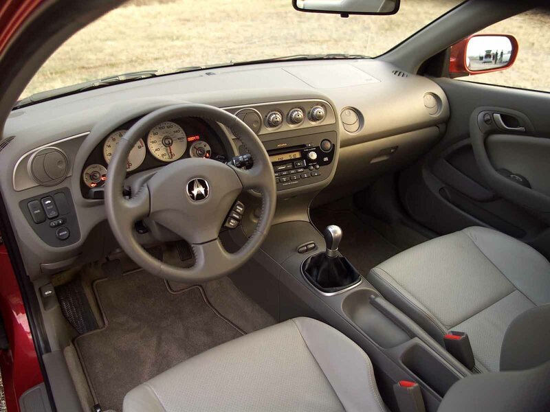 Acura RSX interior view