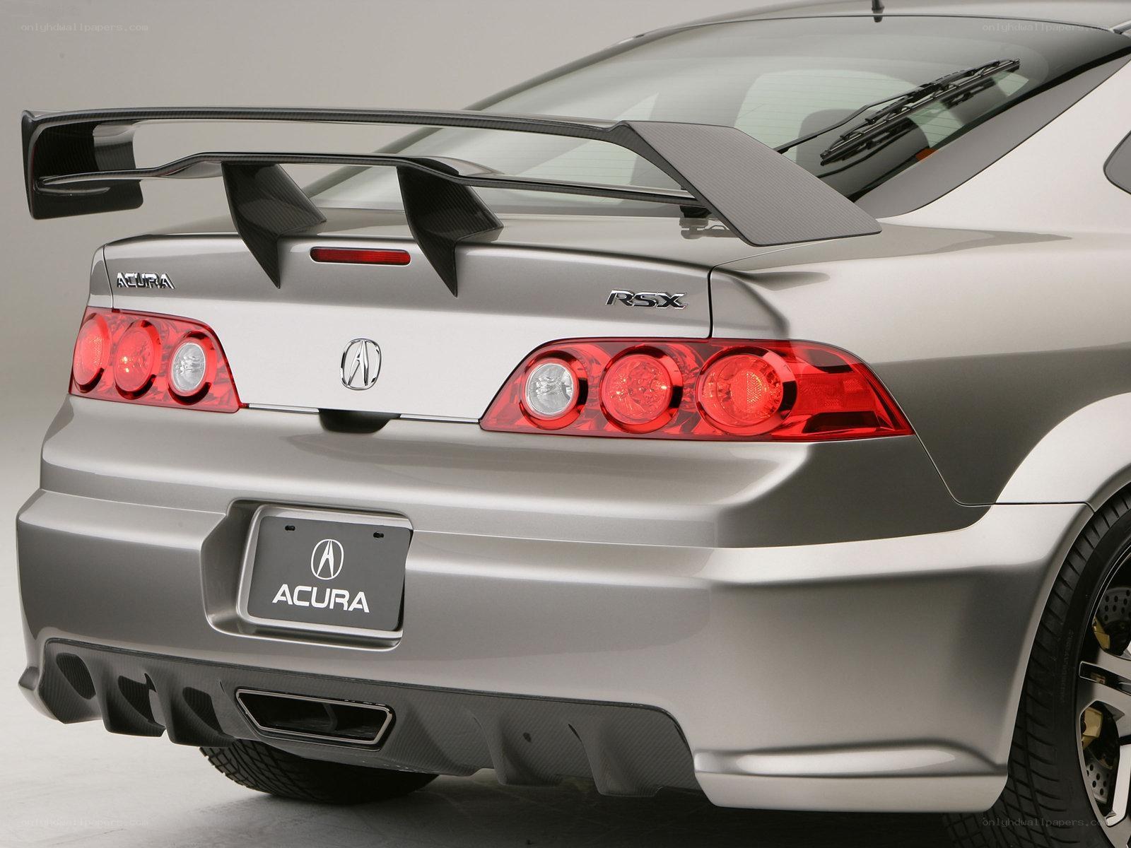 Acura RSX rear view