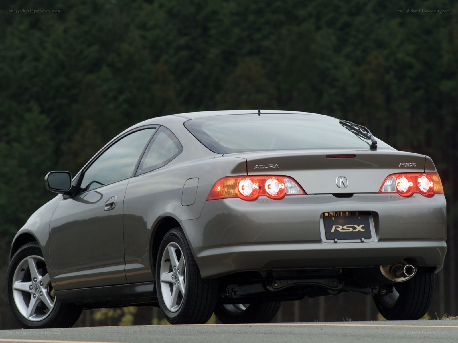 Acura RSX rear view