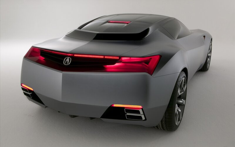 Acura Sports Car — Gray