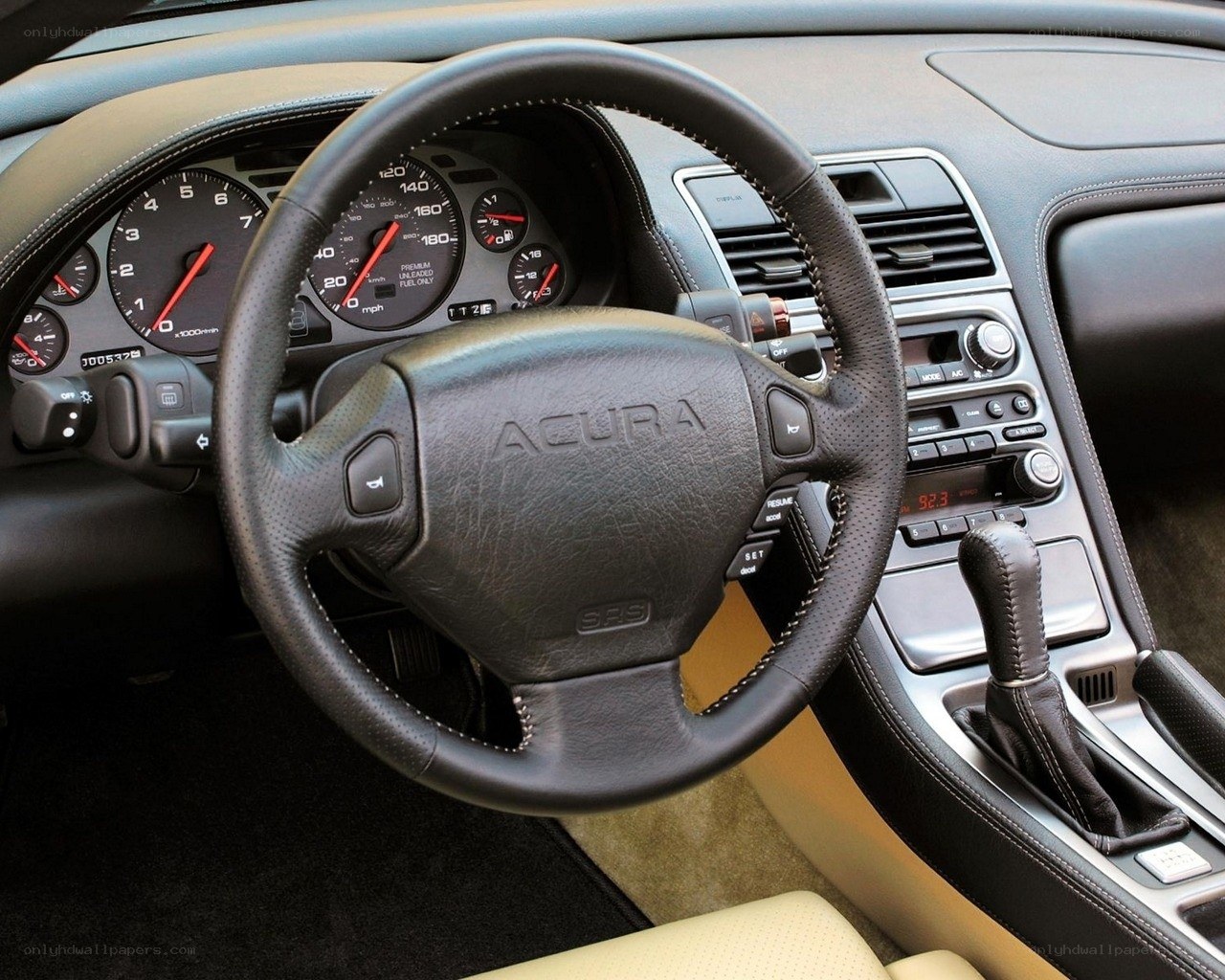 Acura SRS steering wheel interior