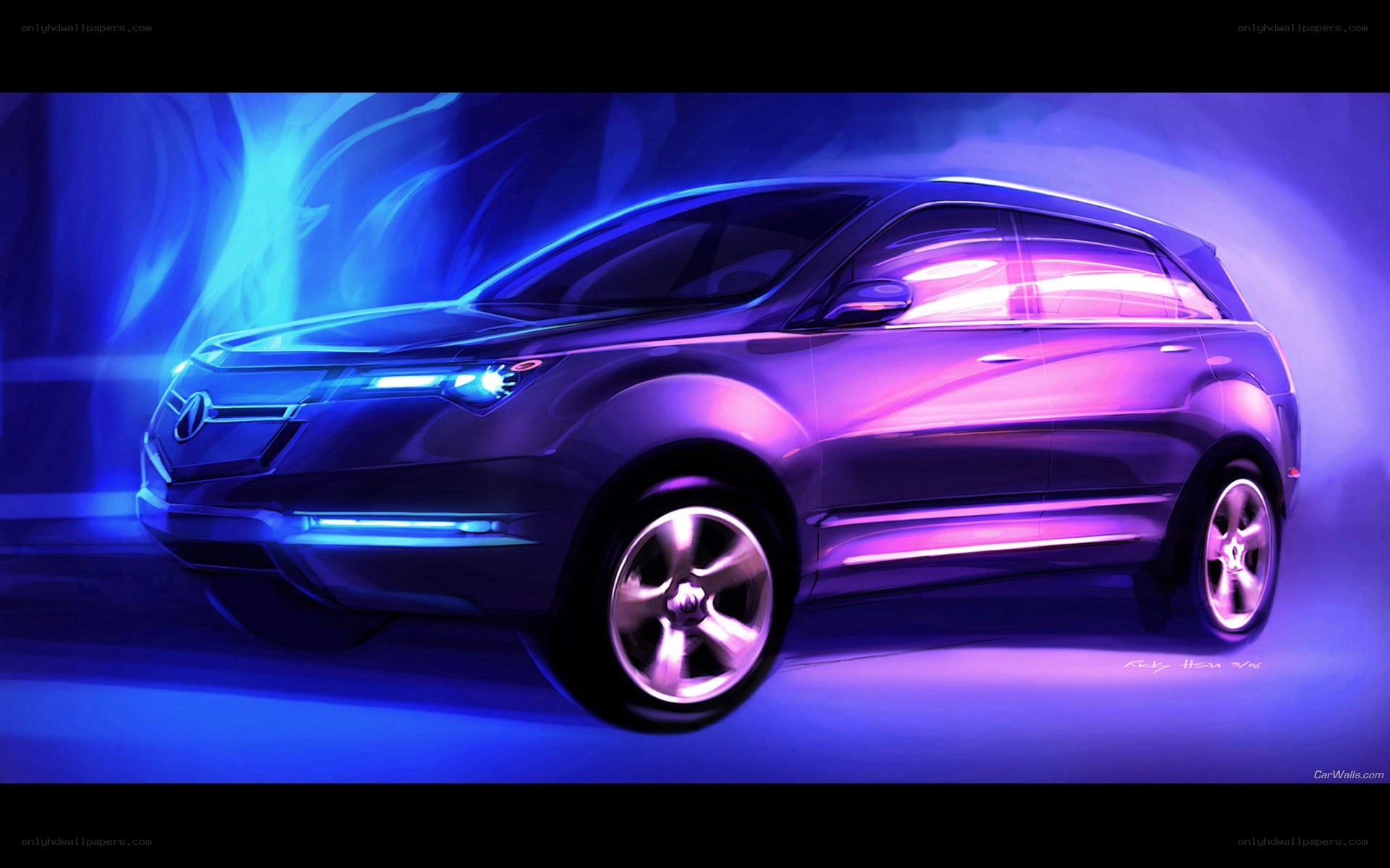Acura SUV concept sketch