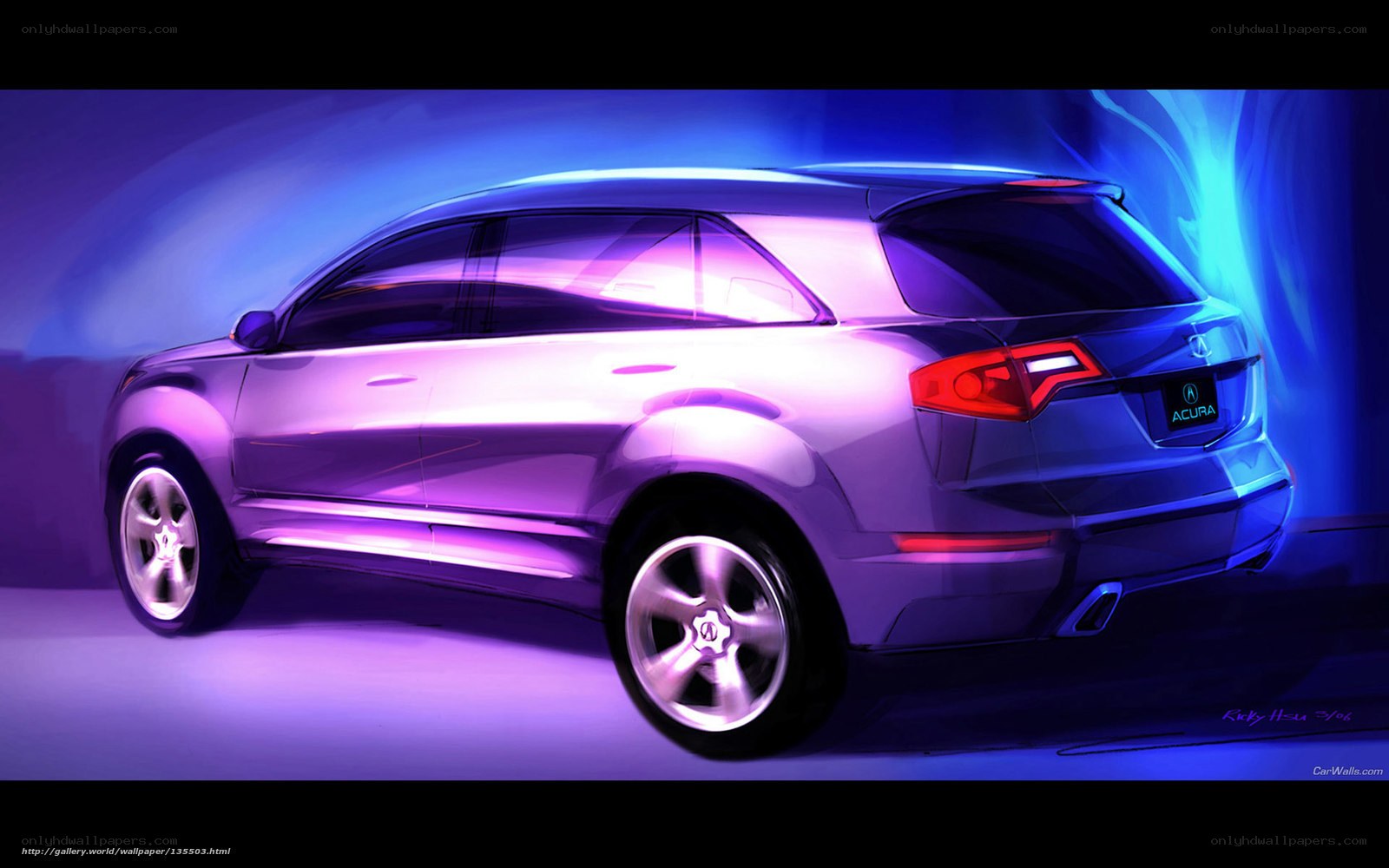 Acura SUV concept sketch