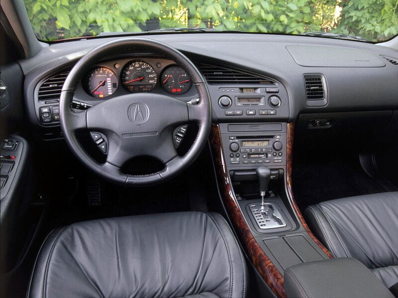 Acura TL Interior — Black, Neutral, Afternoon
