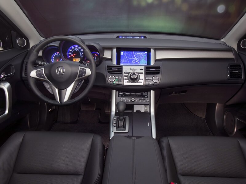Acura TL Interior — Black