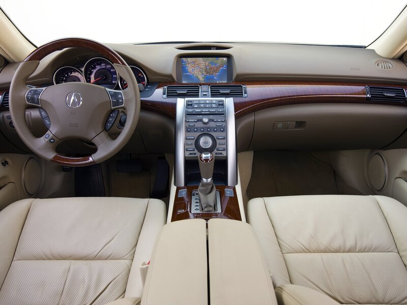 Acura TL interior dashboard