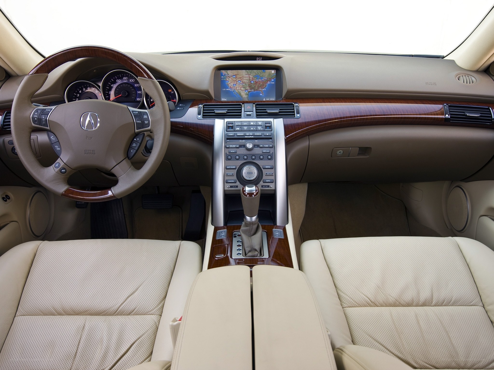 Acura TL interior dashboard