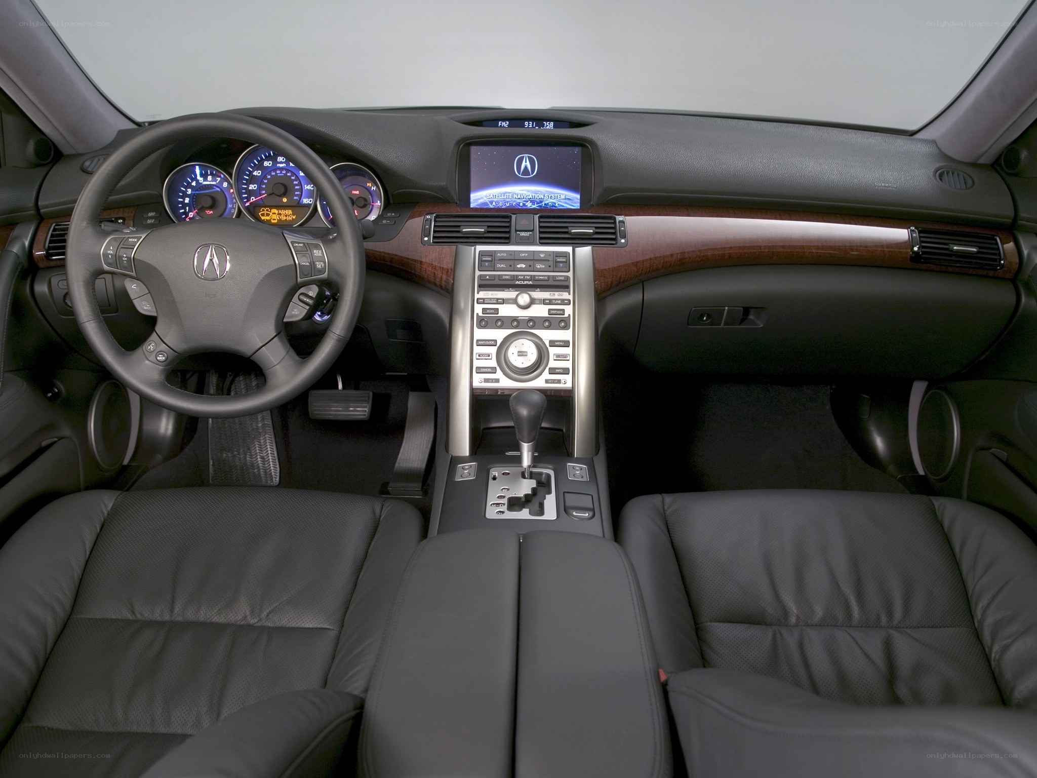 Acura TL interior dashboard
