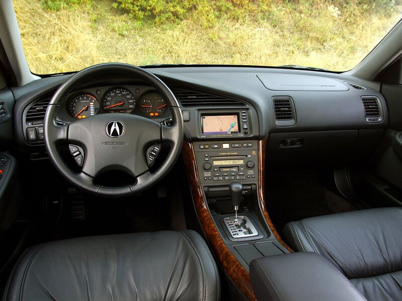 Acura TL interior dashboard