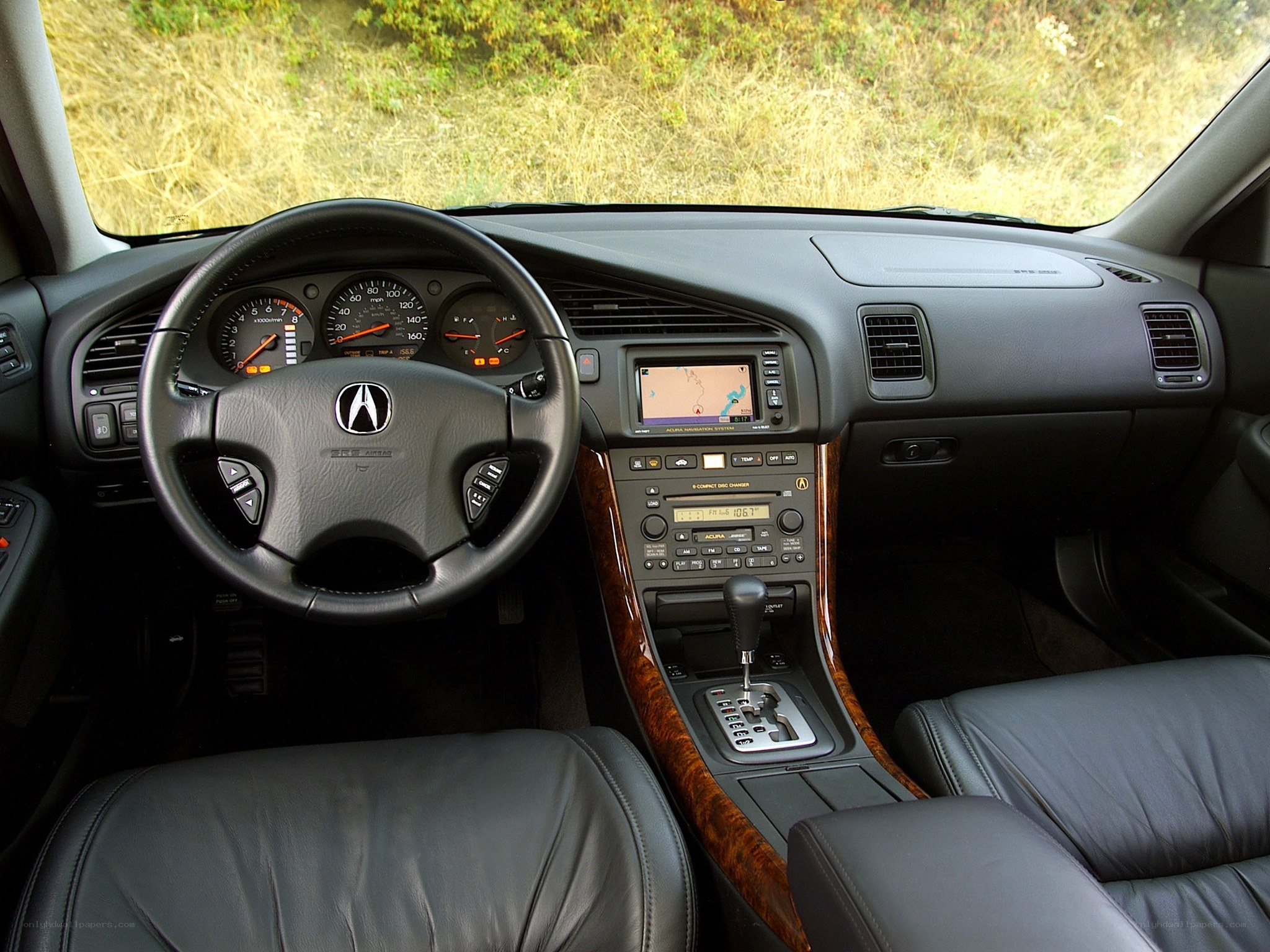 Acura TL interior dashboard