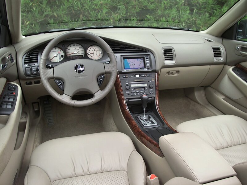 Acura TL interior dashboard
