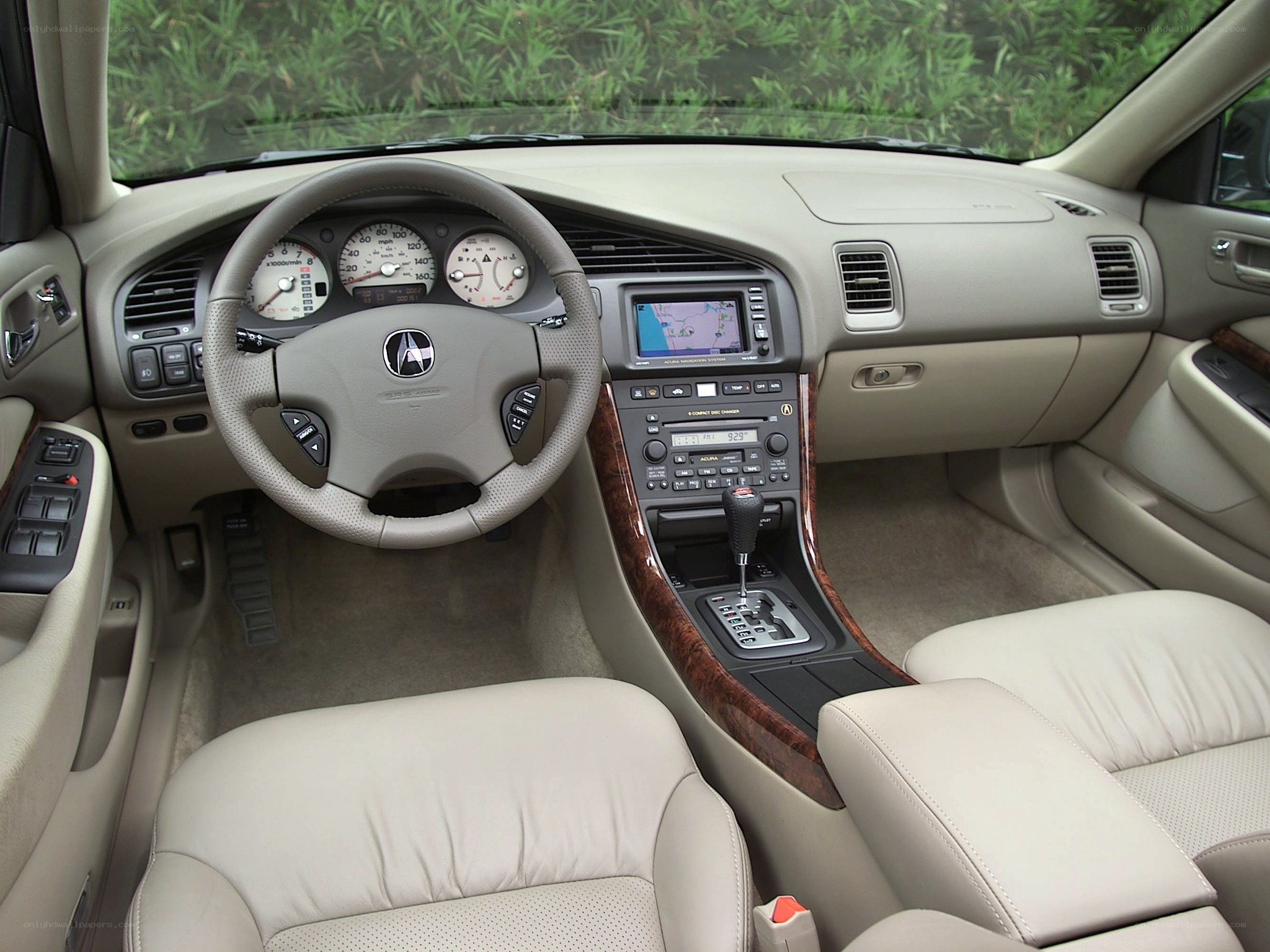 Acura TL interior dashboard