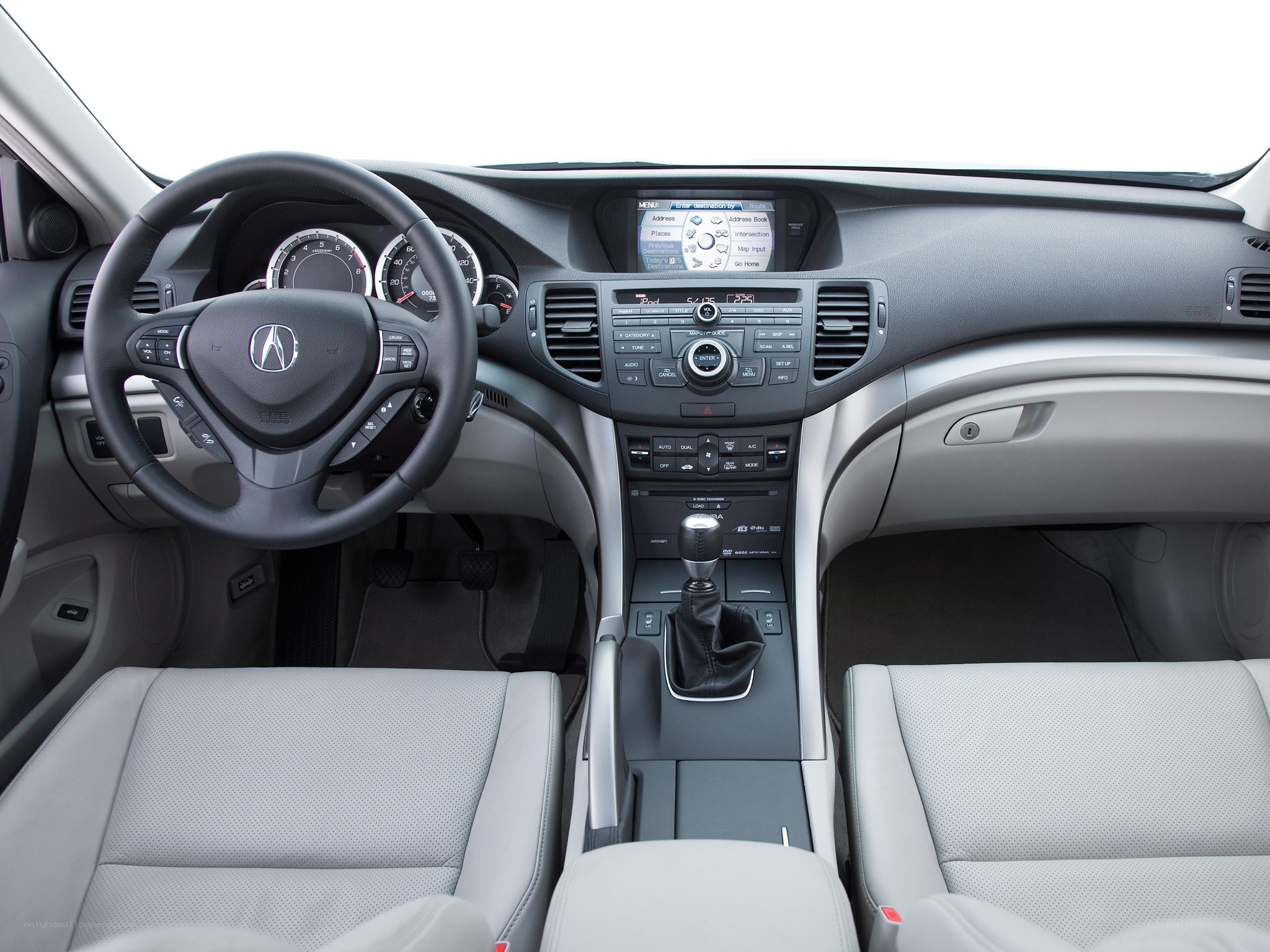 Acura TL interior dashboard