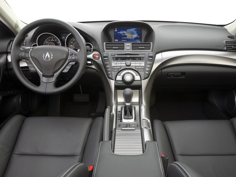 Acura TL interior dashboard