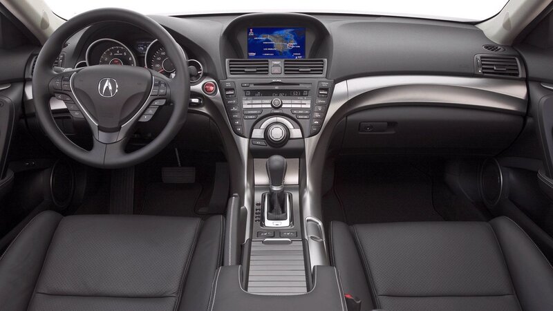 Acura TL interior dashboard