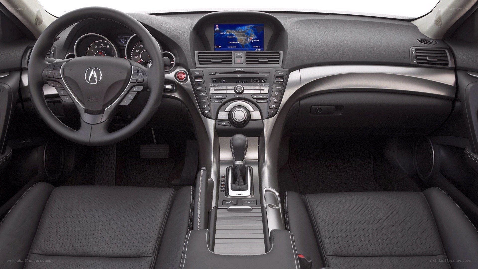 Acura TL interior dashboard