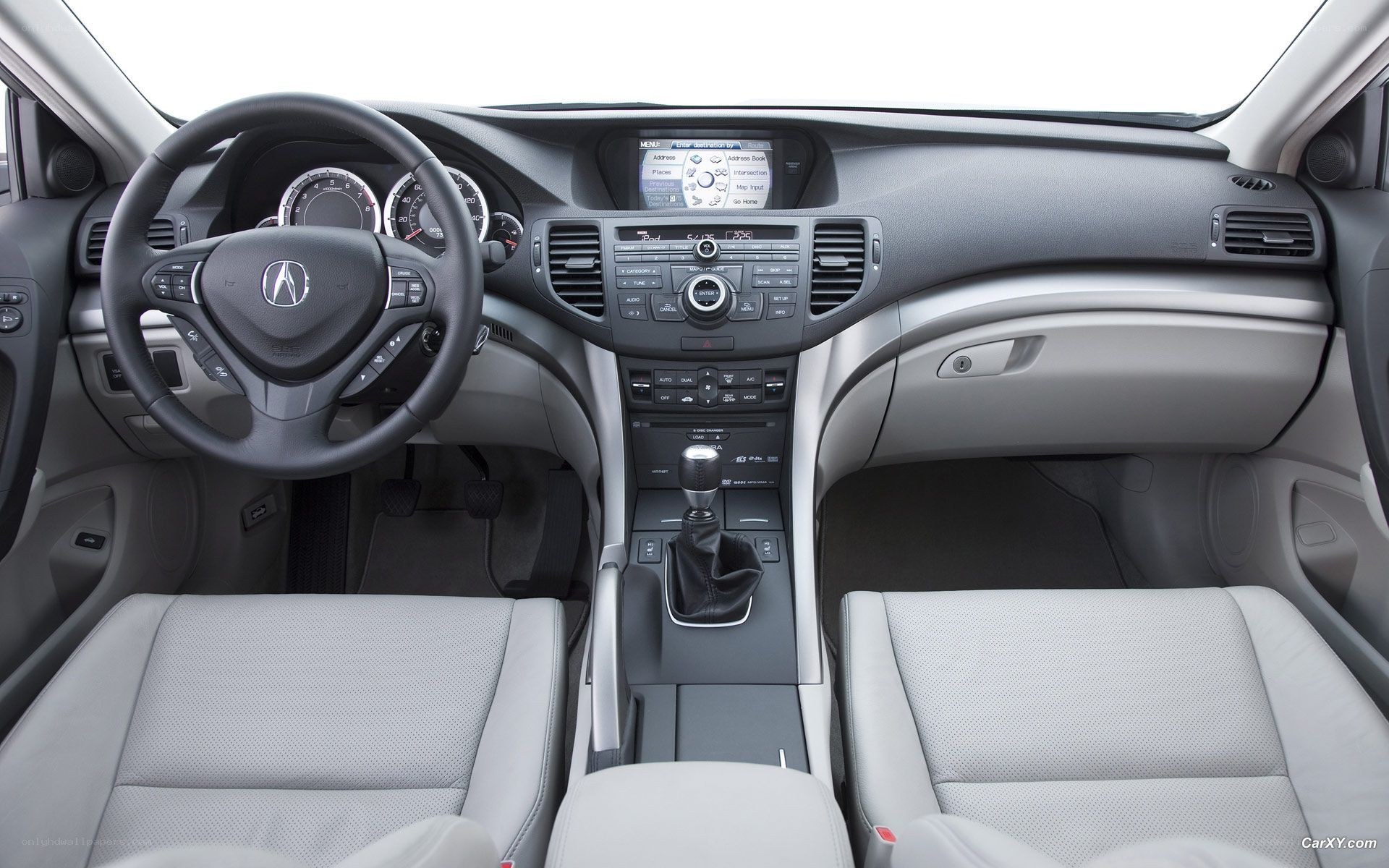 Acura TL interior dashboard