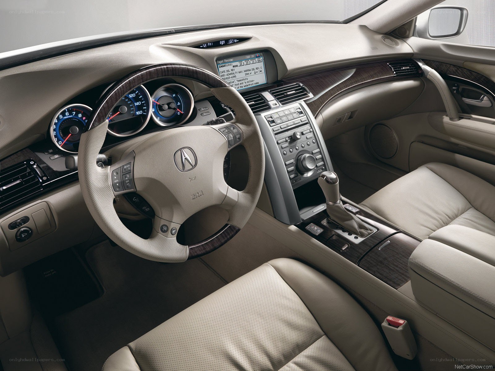 Acura TL interior dashboard