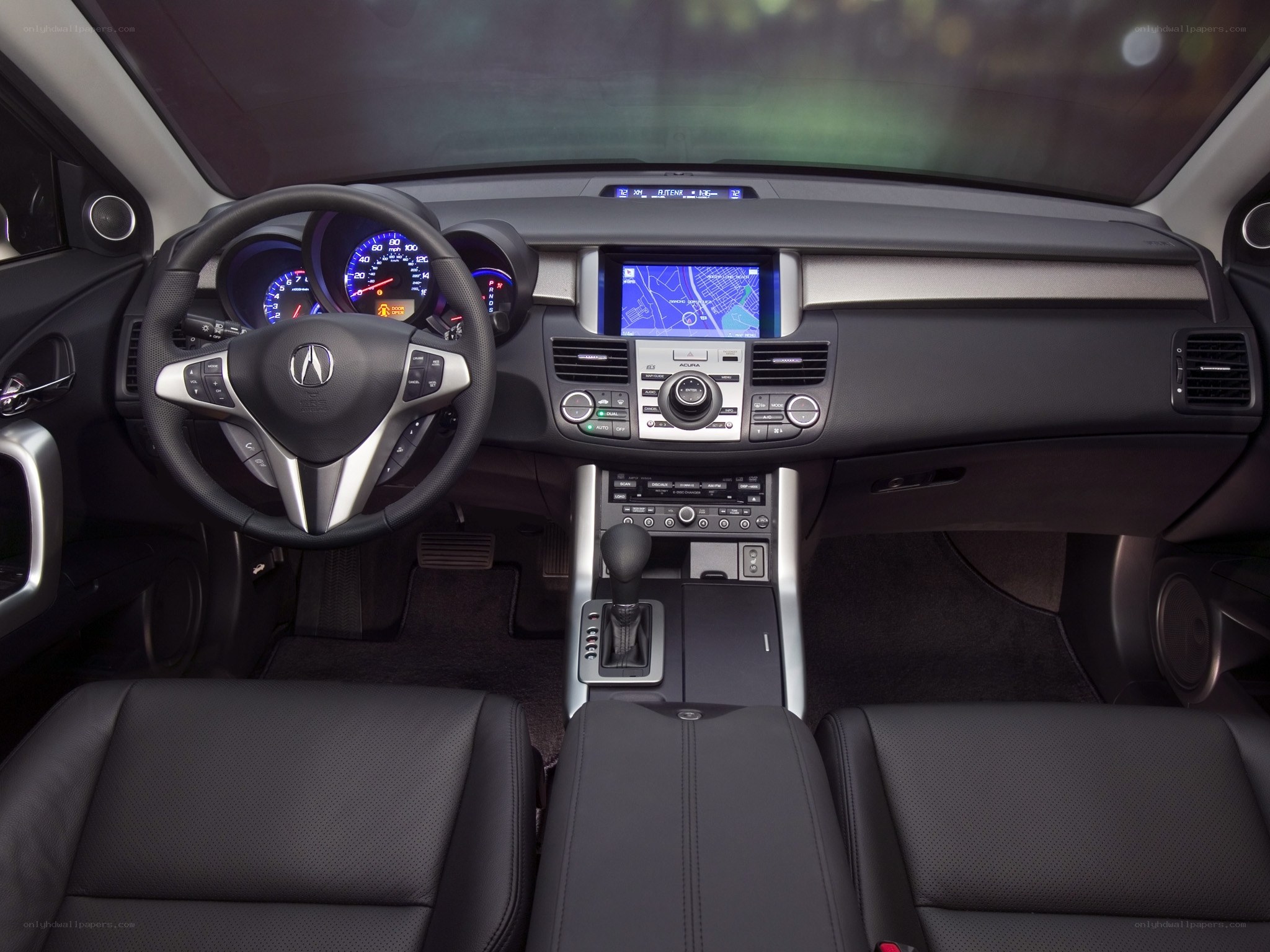 Acura TL interior dashboard
