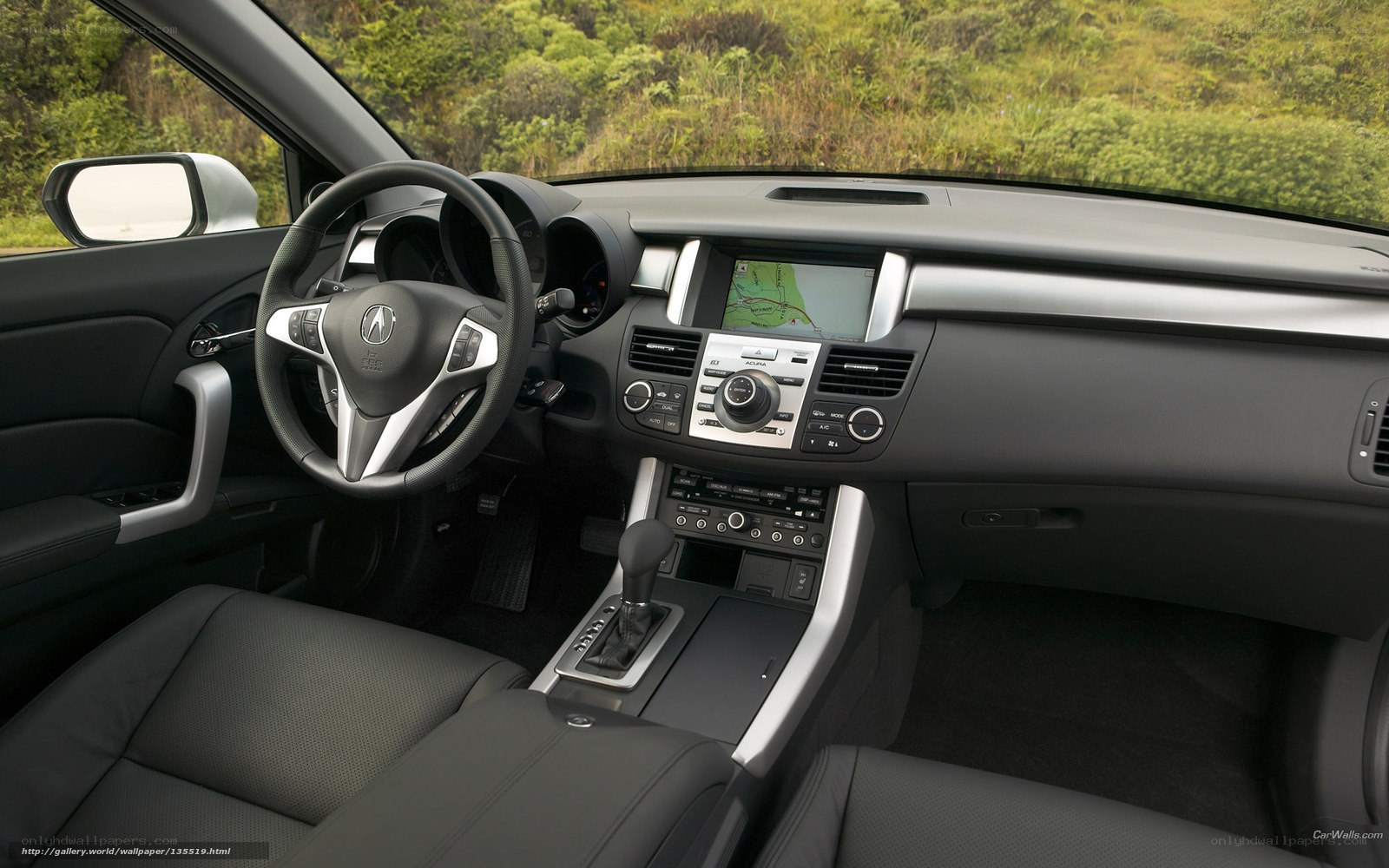 Acura TL interior view