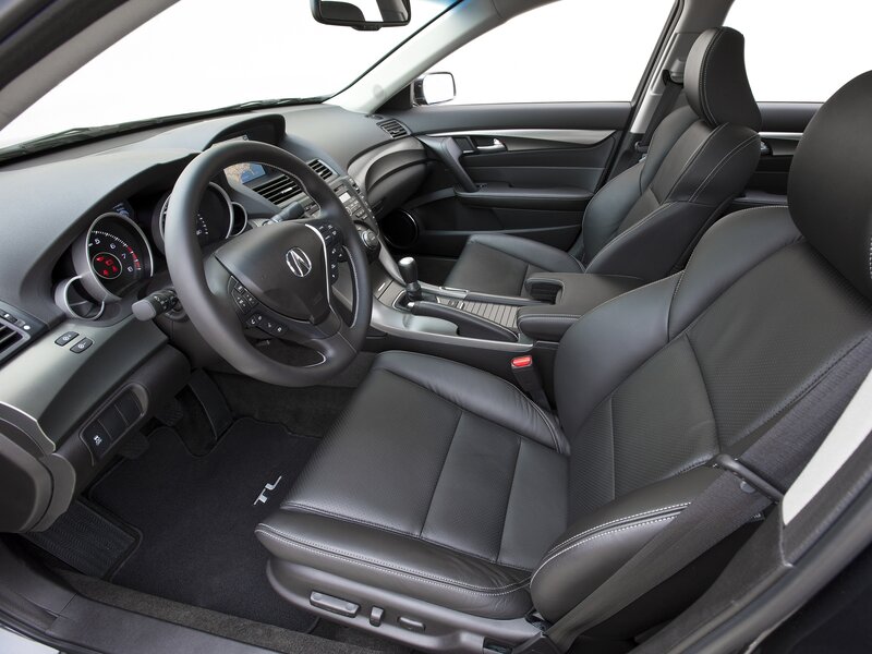 Acura TL interior view