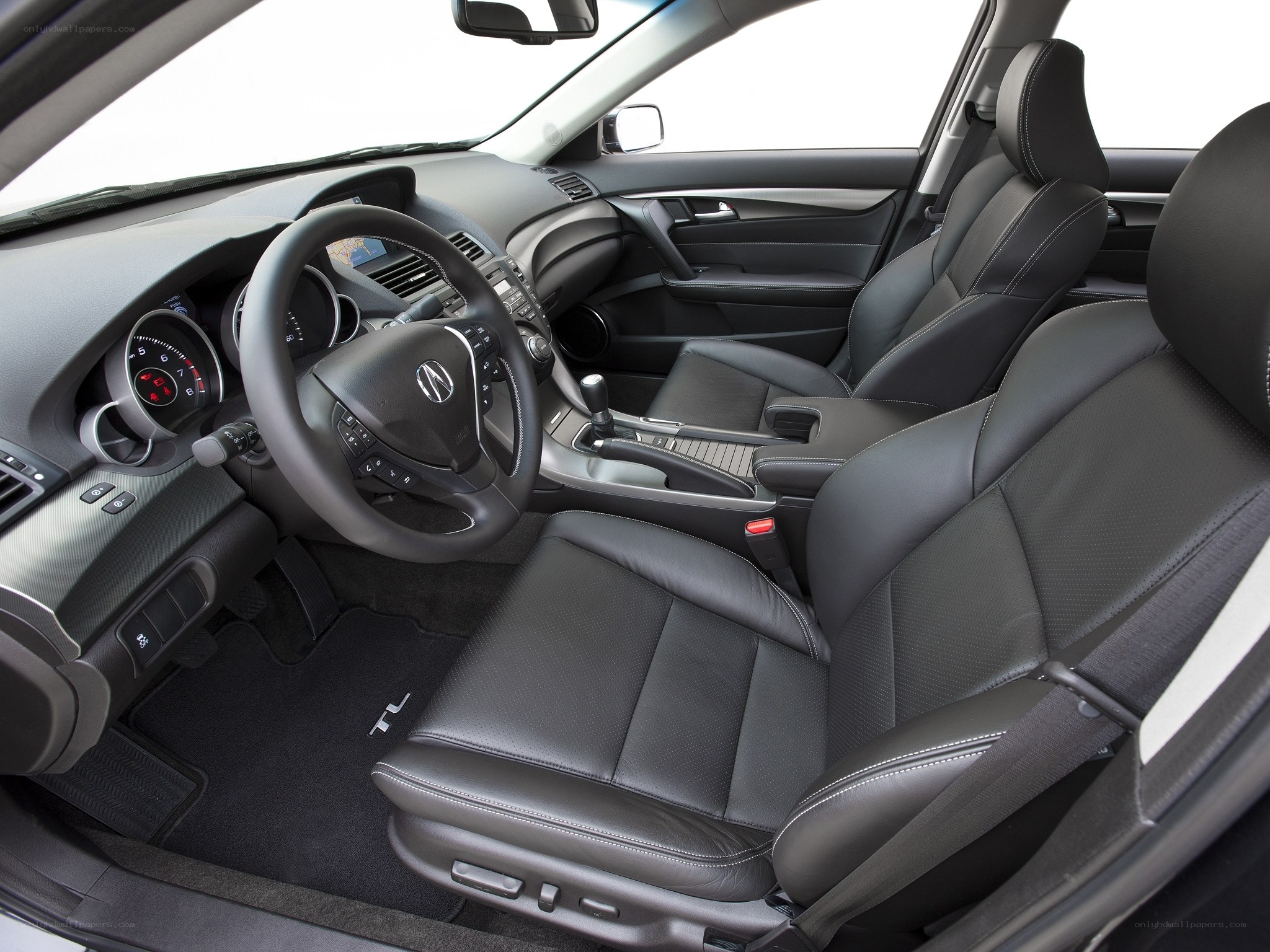 Acura TL interior view