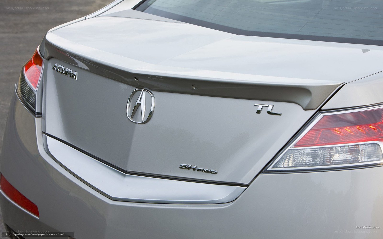 Acura TL rear view