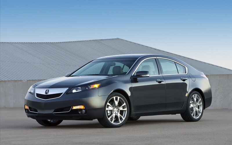 Acura TL sedan in gray