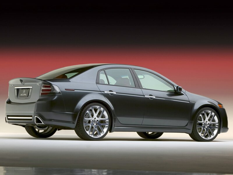 Acura TL sedan side view
