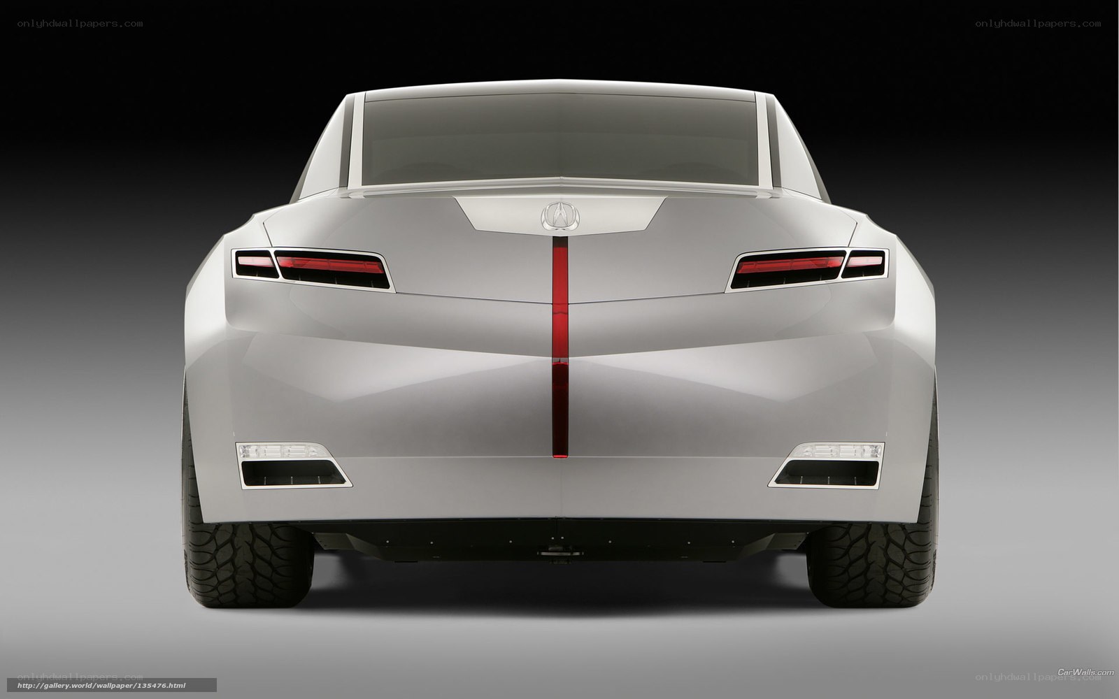 Acura TLX Concept rear view