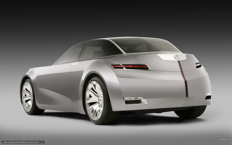 Acura TLX Concept rear view