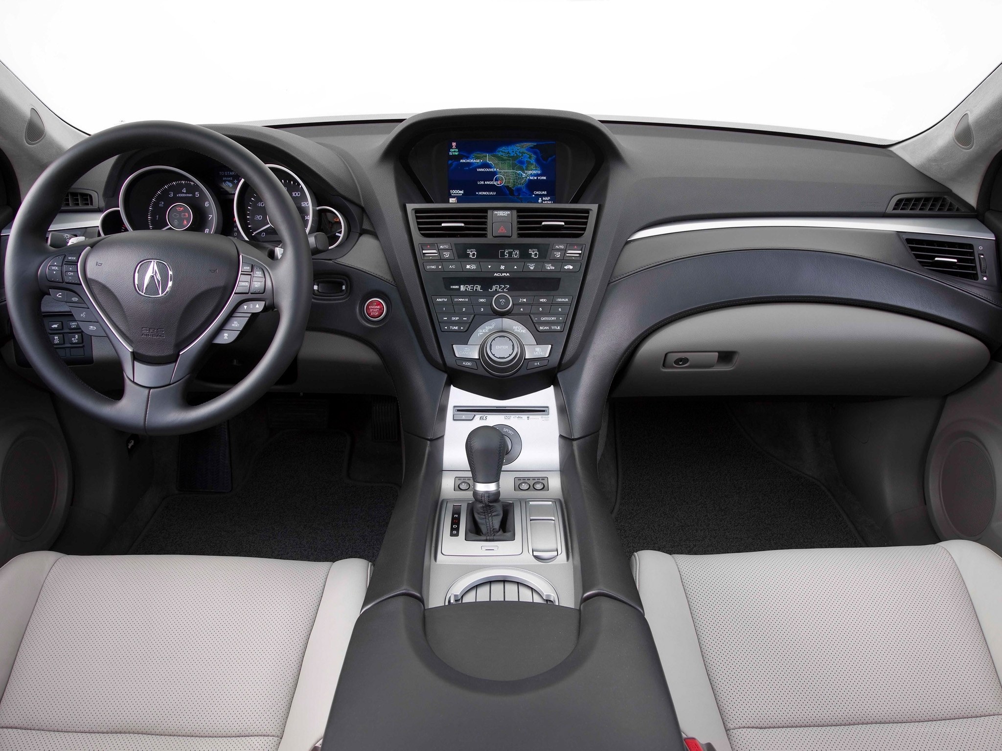 Acura TLX interior dashboard