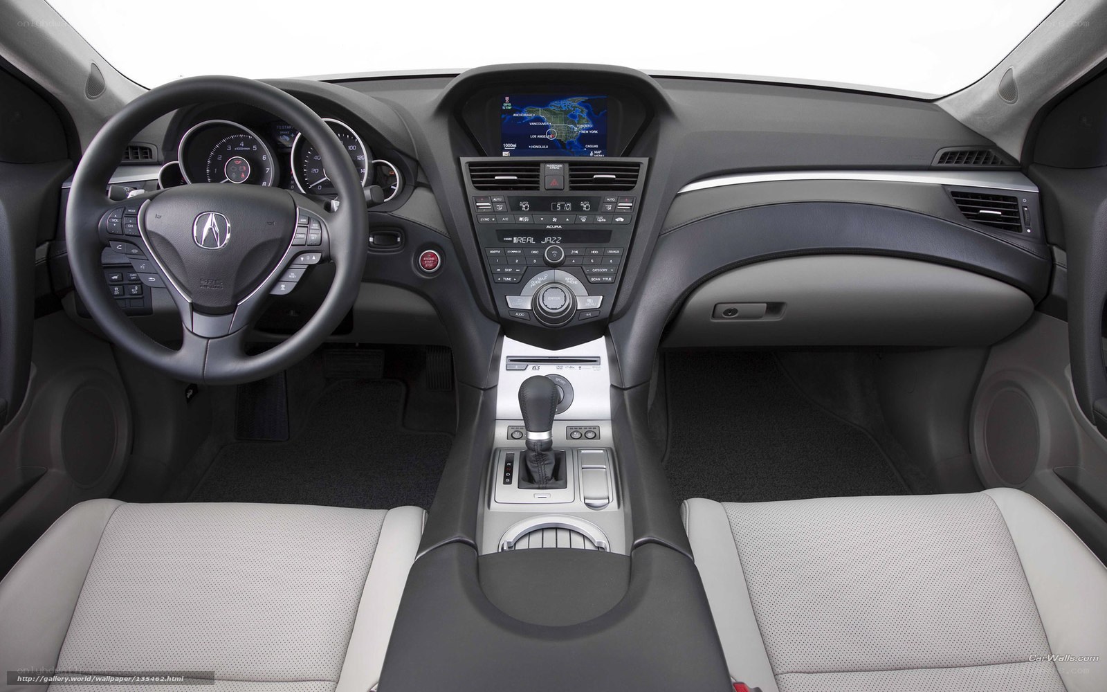 Acura TLX interior dashboard