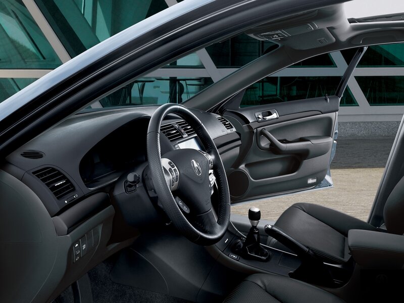 Acura TSX interior view