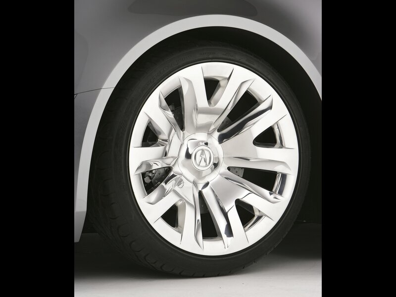 Acura wheel close-up
