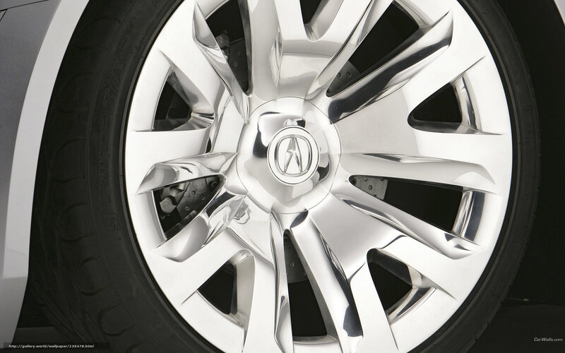 Acura wheel close-up