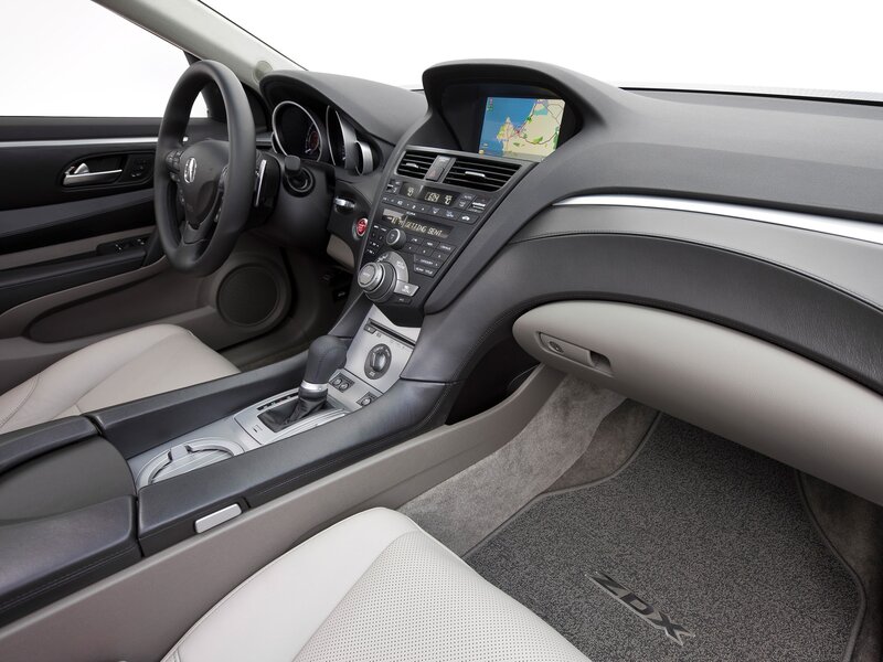 Acura ZDX interior dashboard