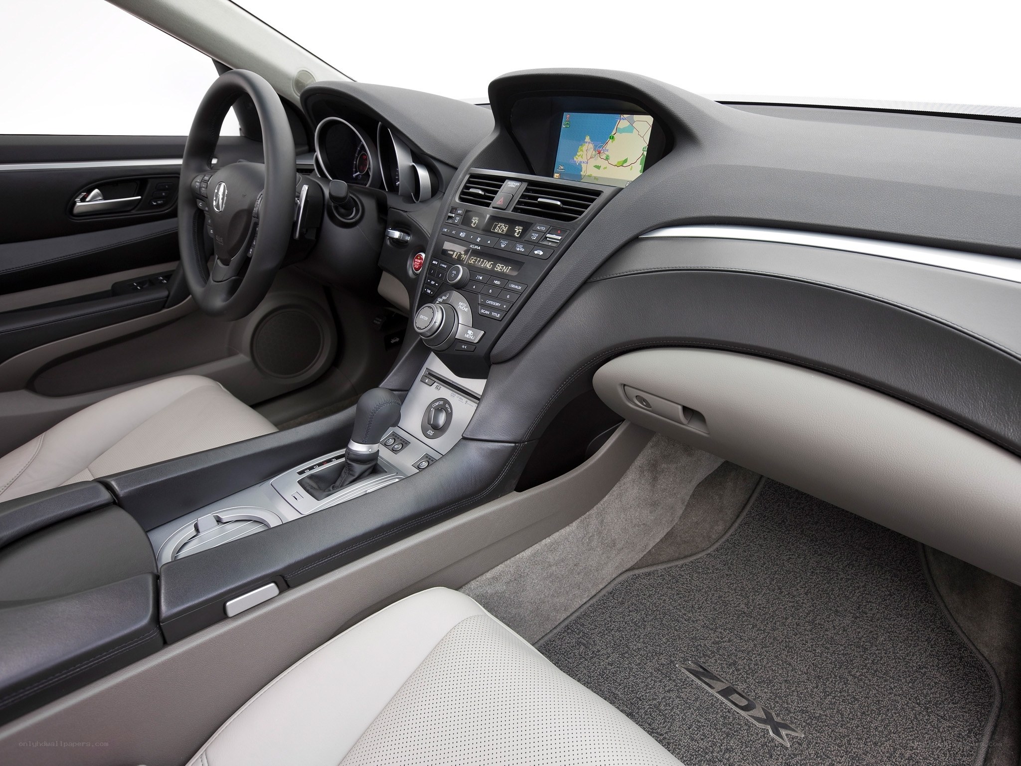 Acura ZDX interior dashboard