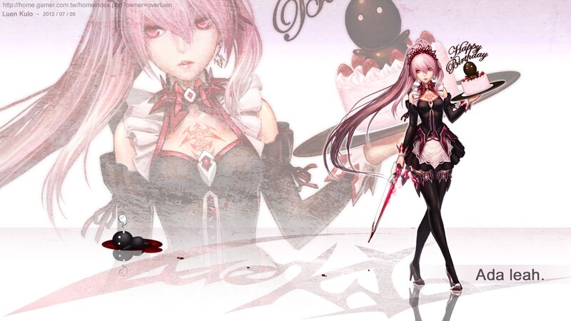 Ada Leah birthday illustration