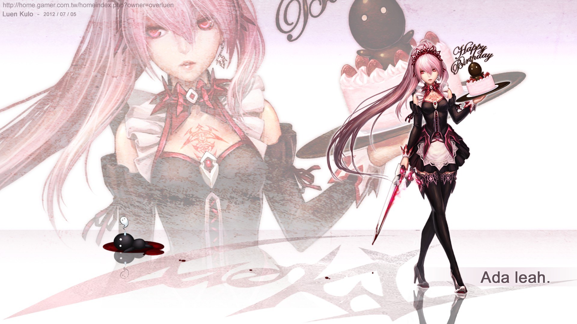 Ada Leah birthday illustration